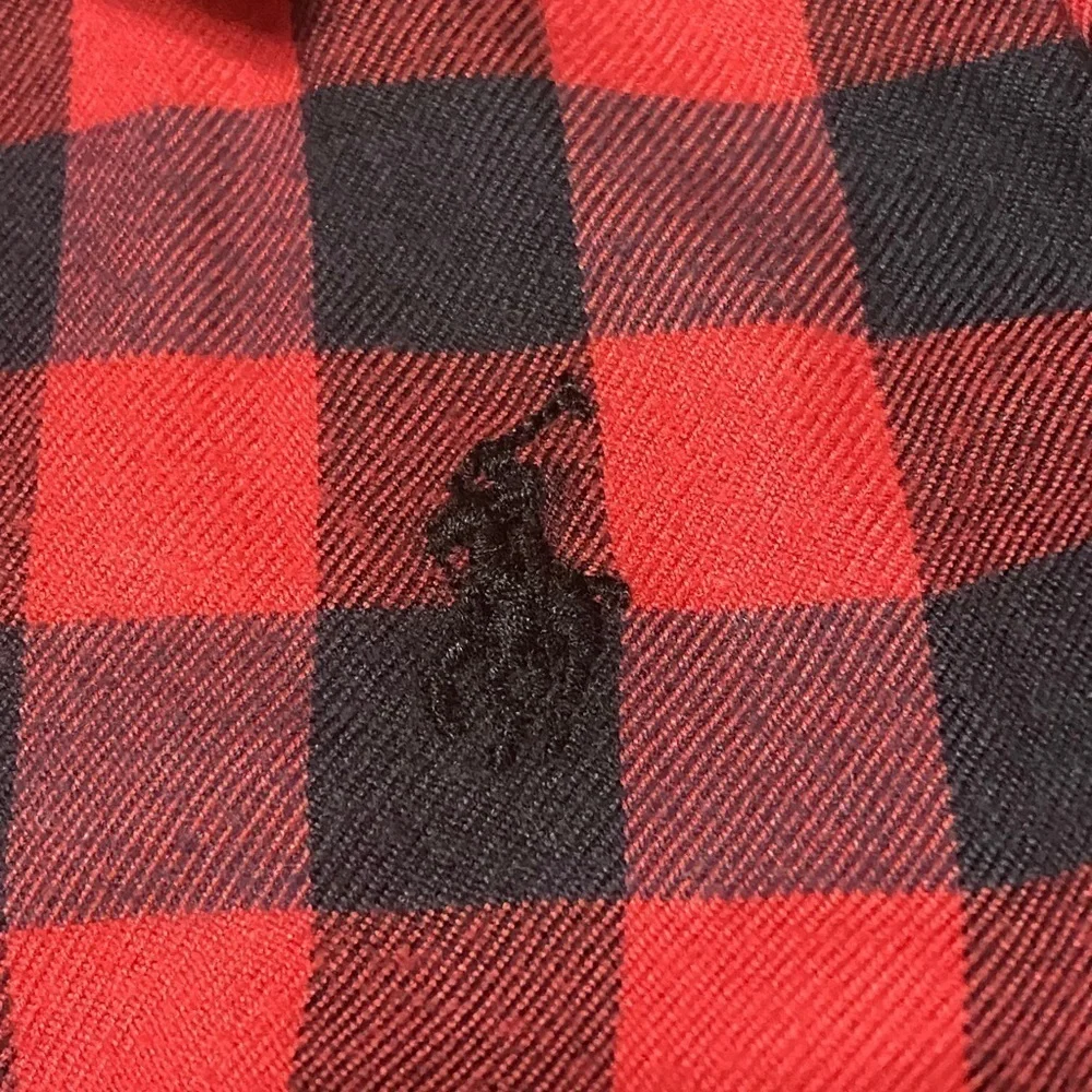 RALPH LAUREN POLO KIDS Buffalo Plaid Flannel Shirt